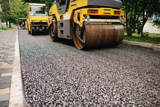 Permeable Paver Driveway in Fairview, MT